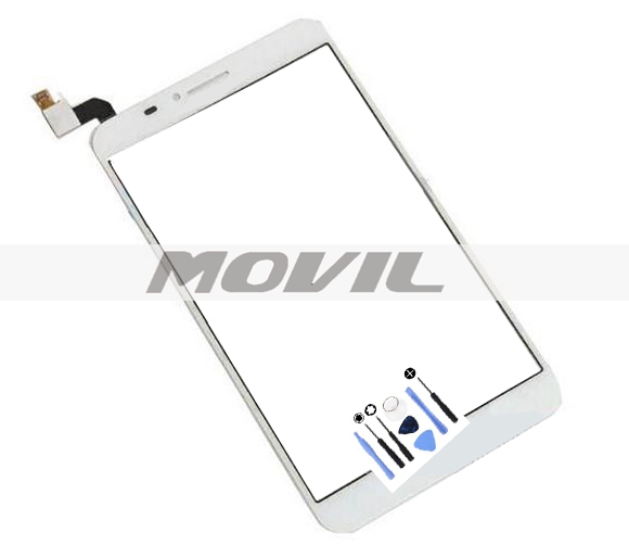 White Front Outer Glass Touch Panel Digitizer Screen For Coolpad 1S Great God 9976 9976ATD W
